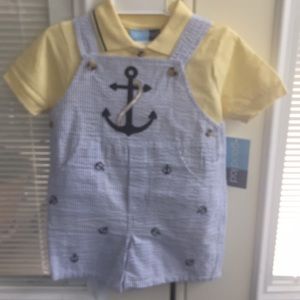 Boys Overalls with Shirt